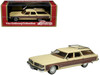 1976 Oldsmobile Custom Cruiser Cream Gold with Woodgrain Sides Limited Edition to 200 pieces Worldwide 1/43 Model Car Goldvarg Collection GC-078A