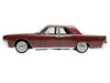 1962 Lincoln Continental Royal Red Metallic with Red Interior Limited Edition to 200 pieces Worldwide 1/43 Model Car Goldvarg Collection GC-088B