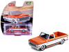 1972 Chevrolet C-10 Short Bed Pickup Truck Orange and White Mijo Exclusives Series 1/64 Diecast Model Car Greenlight GL-1352001