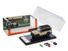 Toyota Land Cruiser 80 RHD Right Hand Drive Beige with Roof Rack and Accessories 1/64 Diecast Model Car GCD KS-014-631