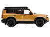 2024 Toyota Land Cruiser Prado Gold Metallic with Red Stripes and Roof Rack 1/64 Diecast Model Car GCD KS-075-580