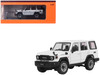 Toyota Land Cruiser J76 RHD Right Hand Drive White 1/64 Diecast Model Car GCD KS-081-458