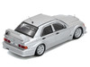 Mercedes-Benz 190E 2.5-16 Evolution II Silver Metallic 1/64 Diecast Model Car Inno Models IN64-190E-SIL
