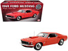1969 Ford Mustang Limited Edition 600 Flower Power Red Limited Edition to 300 pieces Worldwide 1/18 Diecast Model Car ACME A1801890