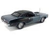 1971 Plymouth HEMI Cuda Convertible Winchester Gray with Black Soft Top Limited Edition to 354 pieces Worldwide 1/18 Diecast Model Car ACME A1806130