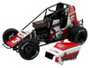 USAC Sprint Car #3P Kyle Cummins Avanti Champion USAC Sprint Car National Championship 2025 1/18 Diecast Model Car ACME A1809902