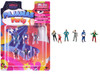Pajamas Party 6 piece Diecast Figure Set 6 Figures Limited Edition for 1/64 Scale Models American Diorama AD-2436MJ