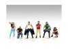 Muscle Mechanics 6 piece Figure Set for 1/18 Scale Models American Diorama 19201-19202-19203-19204-19205-19206
