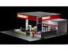 Eneos Japan Gas Station Diorama Set American Diorama X G Fans Series for 1/64 Scale Models American Diorama AD-710038GF