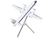 Saab 340A Commercial Aircraft Delta Connection - Business Express Airlines N749BA White with Dark Blue and Red Stripes Gemini 200 Series 1/200 Diecast Model GeminiJets G2GAA1345