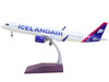 Airbus A321neo Commercial Aircraft Icelandair TF-IAA White with Blue and Pink Tail Gemini 200 Series 1/200 Diecast Model GeminiJets G2ICE1401