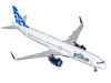 Airbus A321neo Commercial Aircraft JetBlue Airways N2180J White with Blue Tail Gemini 200 Series 1/200 Diecast Model GeminiJets G2JBU1336