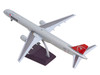 Boeing 757-300 Commercial Aircraft Northwest Airlines N587NW Silver with Red Tail Gemini 200 Series 1/200 Diecast Model GeminiJets G2NWA1422