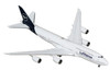 Boeing 747-8I Commercial Aircraft Lufthansa D-ABYA White with Dark Blue Tail 1/400 Diecast Model GeminiJets GJ2209