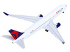 Boeing 767-300ER Commercial Aircraft Delta Air Lines N199DN White with Red and Blue Tail 1/400 Diecast Model GeminiJets GJ2363