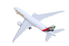 Boeing 777F Commercial Aircraft Emirates SkyCargo A6-EFV White with Striped Tail 1/400 Diecast Model GeminiJets GJ2381
