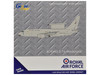 Boeing E-7A Wedgetail Aircraft Royal Air Force WT001 Gray Gemini Macs Series 1/400 Diecast Model GeminiJets GM150