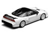 Honda NSX R GT RHD Right Hand Drive Championship White with Black Top Intern 64 Series 1/64 Diecast Model Car MotorHelix M65521