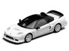 Honda NSX R GT RHD Right Hand Drive Championship White with Black Top Intern 64 Series 1/64 Diecast Model Car MotorHelix M65521