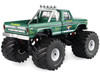 1975 Ford F 250 Monster Truck with 66 Inch Tires Thumper Green Metallic Kings of Crunch Series 1/43 Diecast Model Car Greenlight 88053