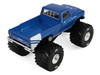 1976 Ford F 250 Monster Truck Garbage Pail Kids 40th Anniversary Buck Truck Blue Metallic with Graphics Kings of Crunch Series 1/43 Diecast Model Car Greenlight 88062