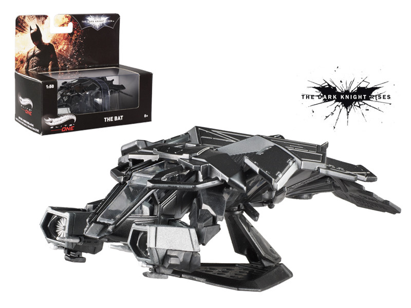 The Bat Plane Batman The Dark Knight Rises 2012 Movie Elite One Series 1/50 Diecast Model Hot Wheels BCJ82