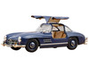 1954 Mercedes-Benz 300 SL Blue 1/18 Diecast Model Car Norev 183852