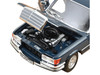 1979 Mercedes-Benz 350 SEL Hansa Blue 1/18 Diecast Model Car Norev 183976