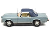 1963 Mercedes-Benz 230 SEL Horizon Blue with Cream Interior 1/18 Diecast Model Car Norev 183992