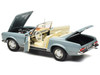 1963 Mercedes-Benz 230 SEL Horizon Blue with Cream Interior 1/18 Diecast Model Car Norev 183992