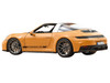 2024 Porsche 911 Targa Bahama Yellow with Black Stripes 1/18 Diecast Model Car Norev 187190