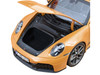 2024 Porsche 911 Targa Bahama Yellow with Black Stripes 1/18 Diecast Model Car Norev 187190
