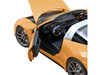 2024 Porsche 911 Targa Bahama Yellow with Black Stripes 1/18 Diecast Model Car Norev 187190