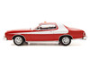 1975 Ford Gran Torino Red with White Graphics 1/43 Diecast Model Car Norev 270586