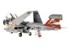 Grumman EA 6B Prowler Attack Aircraft VAQ 136 Gauntlets USS George Washington 2012 United States Navy 1/72 Diecast Model JC Wings JCW-72-EA6B-007