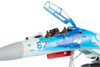 Sukhoi Su 27UB Flanker Aircraft 831st Tactical Aviation Brigade 2017 Ukrainian Air Forces 1/72 Diecast Model JC Wings JCW-72-SU27-012