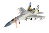 Sukhoi Su 27 Flanker Aircraft Ukraine War 2023 Ukrainian Air Forces 1/72 Diecast Model JC Wings JCW-72-SU27-016