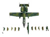 Fairchild Republic A 10 Thunderbolt II Attack Aircraft 23rd Tactical Fighter Wing 706th Fighter Squadron Operation Desert Storm 1991 United States Air Force 1/144 Diecast Model JC Wings JCW-144-A10-001