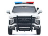 2025 Chevrolet Tahoe PPV RCMP Royal Canadian Mounted Police White with Stripes with Flashing Light Bar and Front and Rear Lights and Sounds 1/24 Diecast Model Car Motormax 79628