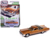 1976 Cadillac Coupe DeVille Amberlite Firemist Metallic Luxury Cruisers Series 1/64 Diecast Model Car Auto World 64532-AWSP210A