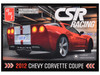 Skill 2 Model Kit of 2012 Chevrolet Corvette Coupe "CSR Racing" 1/25 Scale Model by AMT AMT1551M