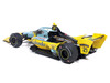 Dallara IndyCar #21 Christian Rasmussen Splenda Ed Carpenter Racing Road Course Configuration NTT IndyCar Series 2026 1/18 Diecast Model Car IXO Models IND18045