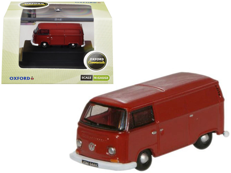 Volkswagen T2 Van Senegal Red 1/148 (N) Scale Diecast Model Car Oxford Diecast NVW005