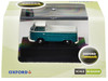 Volkswagen T2 Pickup Truck Emerald Green and Arkona White 1/148 (N) Scale Diecast Model Car Oxford Diecast NVW006
