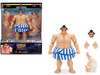 E. Honda 6.5" Moveable Figure with Accessories and Alternate Head and Hands Ultra Street Fighter II: The Final Challengers 2017 Video Game Model Jada 35740