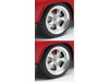 Torque Thrust Wheel and Tire Set of 4 pieces from 1967 Chevrolet C 10 Custom Pickup Truck for 1/18 Scale Models ACME A1807222W