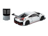 Honda NSX GT3 EVO22 Silver Metallic Brazilian Event Exclusive 1/64 Diecast Model Car Pop Race PR640445