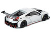 Honda NSX GT3 EVO22 Silver Metallic Brazilian Event Exclusive 1/64 Diecast Model Car Pop Race PR640445