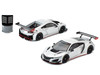 Honda NSX GT3 EVO22 Silver Metallic Brazilian Event Exclusive 1/64 Diecast Model Car Pop Race PR640445