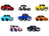 JDM Tuners Series 4 Set of 8 Pieces Diecast Model Cars CarTuned 558675-XX3